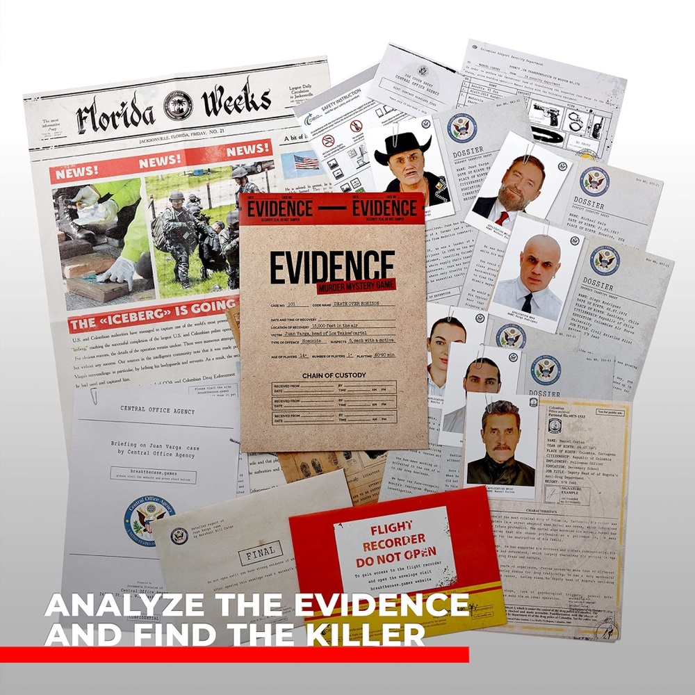 Break the Case Murder Mystery Game: Death Over Horizon
